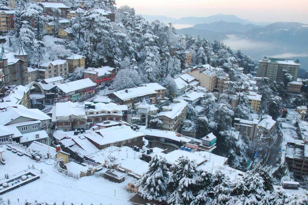 Snow Fighting in Shimla
