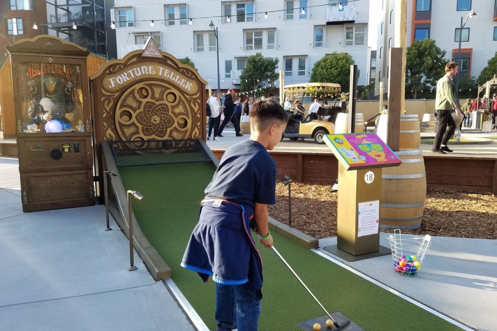 Play a Friendly Game of Mini Golf