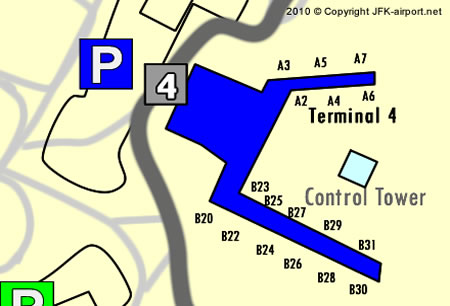 JFK Airport Avianca Terminal Map